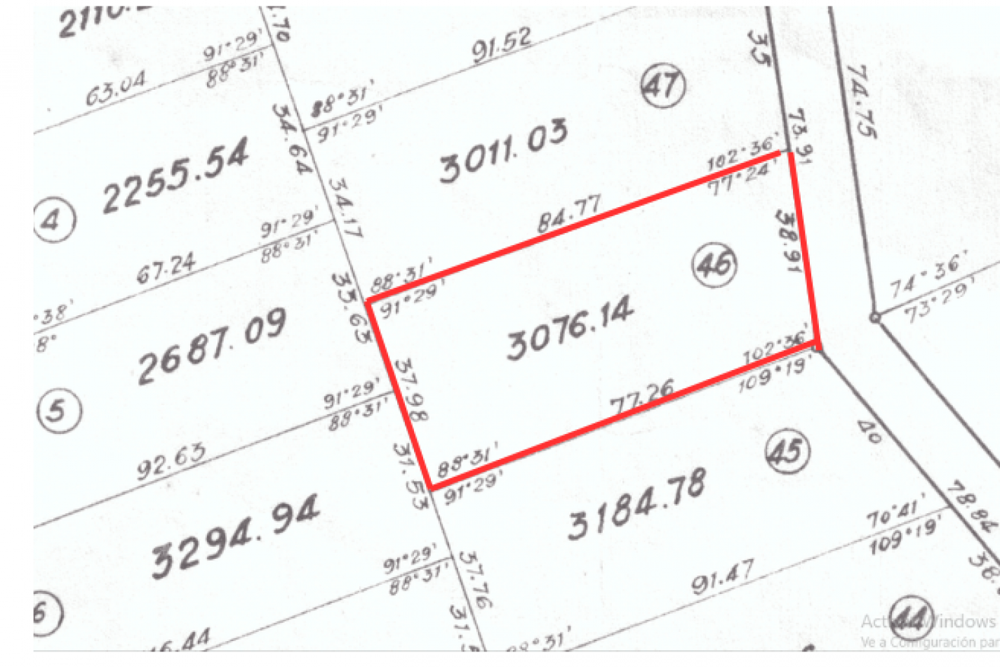 Lote 46. Terrazas del divisadero
